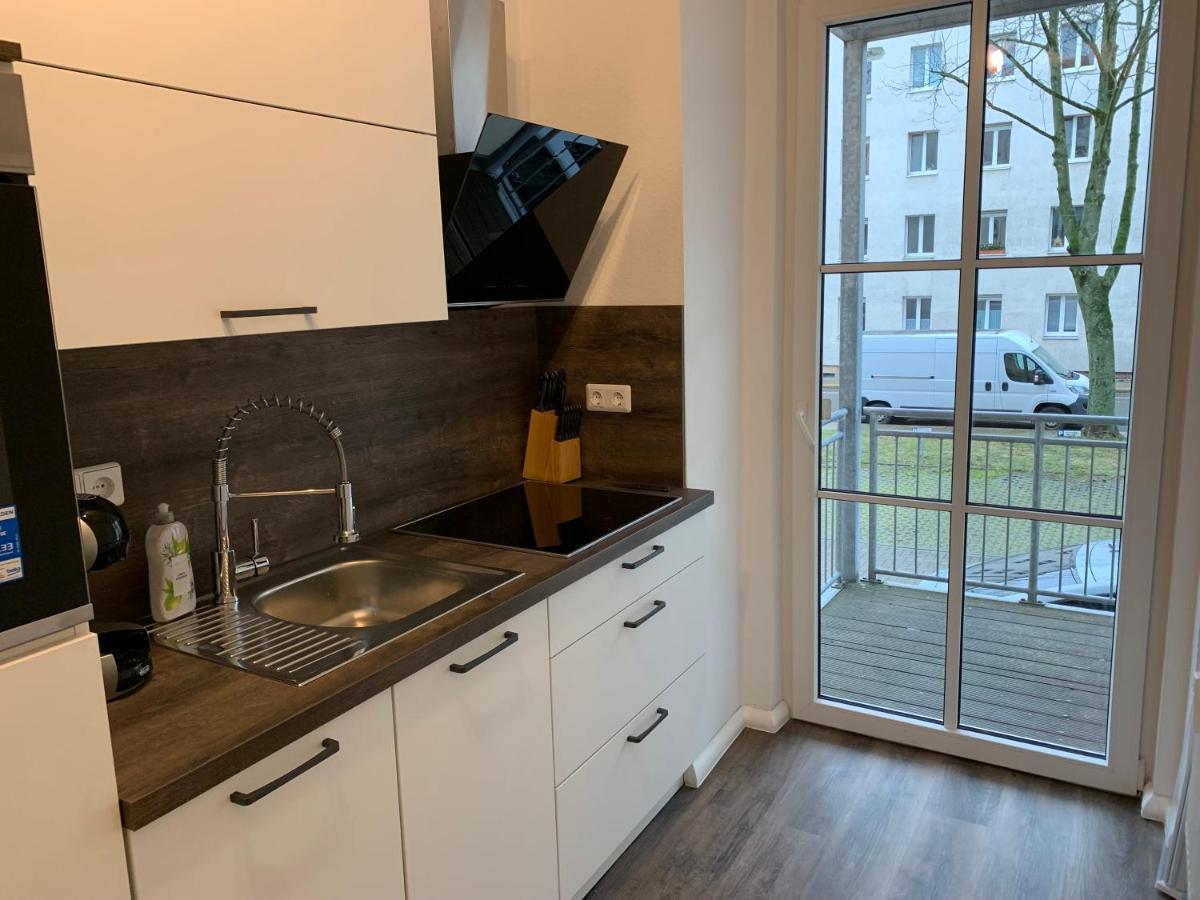 40 Qm Appartment Parkplatz, Balkon,Netflix, Prime เคมนิตซ์ ภายนอก รูปภาพ